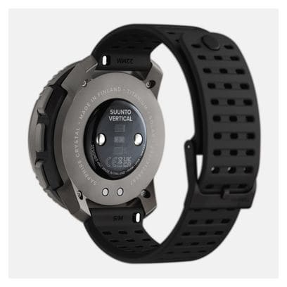 Montre GPS Suunto Vertical Titanium Solar Black - Noir