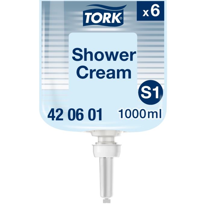 Tork 420601 6st Tork Douchecrème S1  6 x 1000 ml (420601)