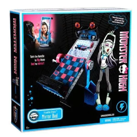 Mattel Monster High Frankies Spiegel-Bett, Möbel