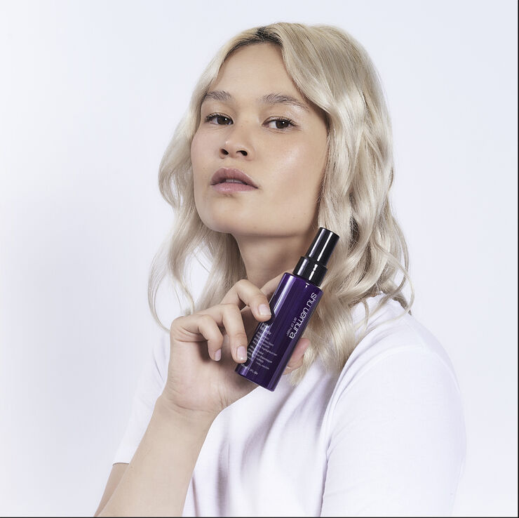 Shu Uemura Art of Hair y?bi blonde purple blow dry serum