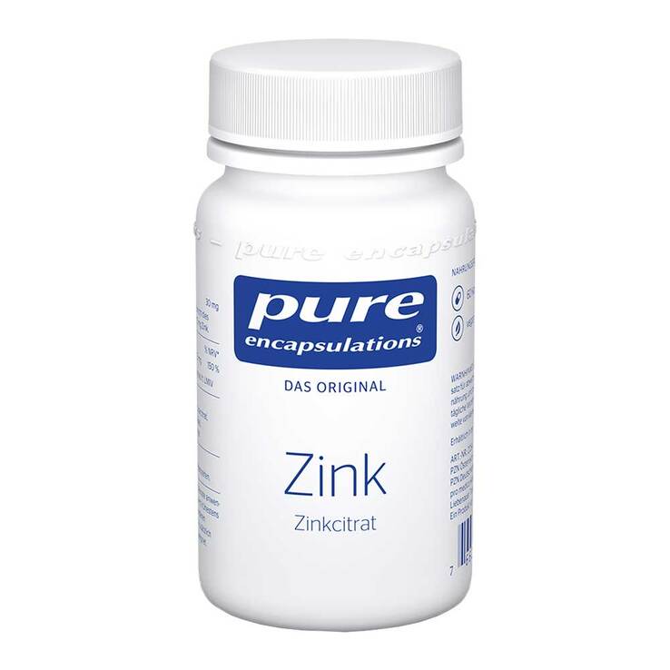 Pure Encapsulations Zink Zinkcitrat Kapseln, 60 St