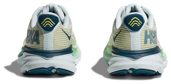 Chaussures Running Hoka Clifton 9 Youth Bleu/Vert Enfant