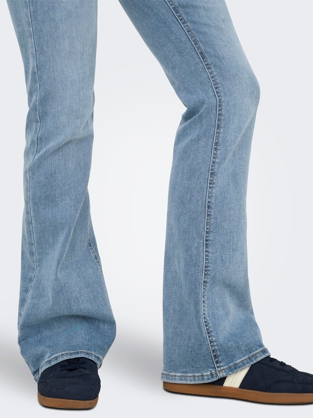 ONLY Bootcut-Jeans »ONLBLUSH MID WAIST FLARED DNM«