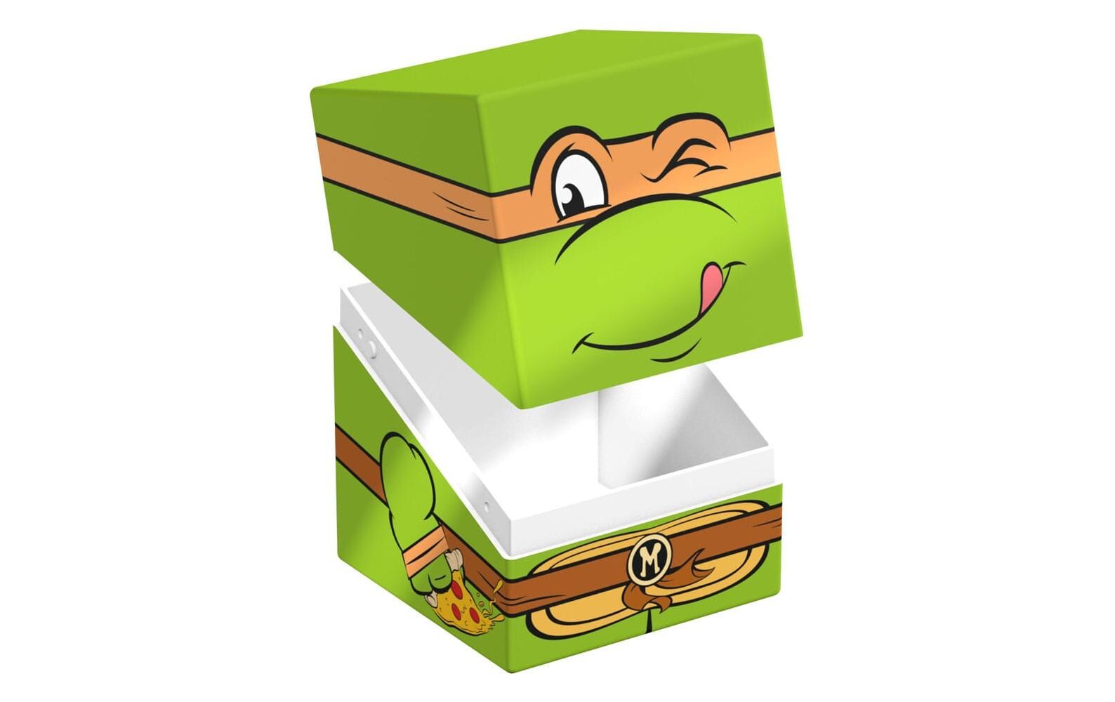 Kartenbox Squaroe TMNT 004 MichelangeloZur Aufbewahrung von Sammelkarten in Standardgrösse