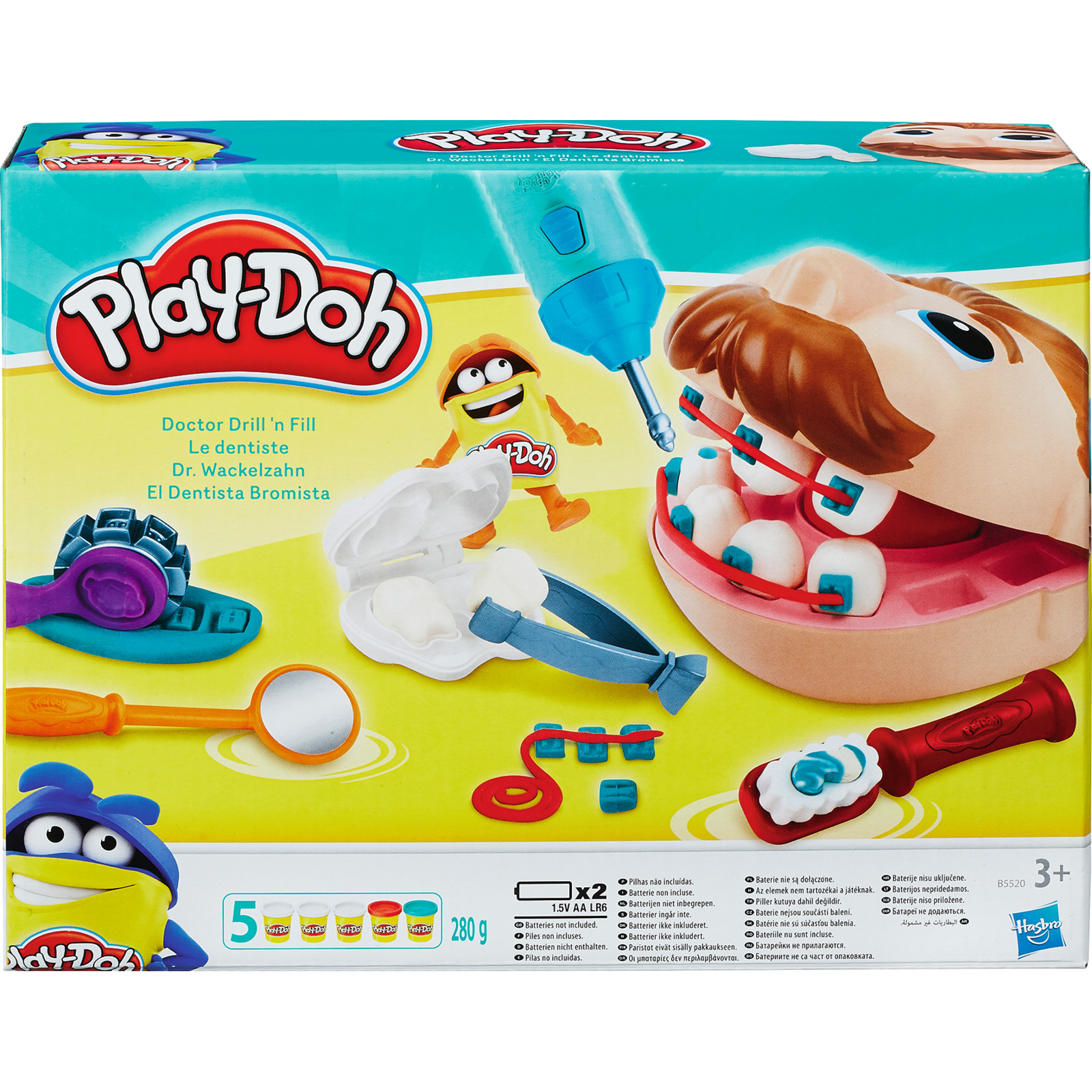 Hasbro Play Doh Dr. Wackelzahn