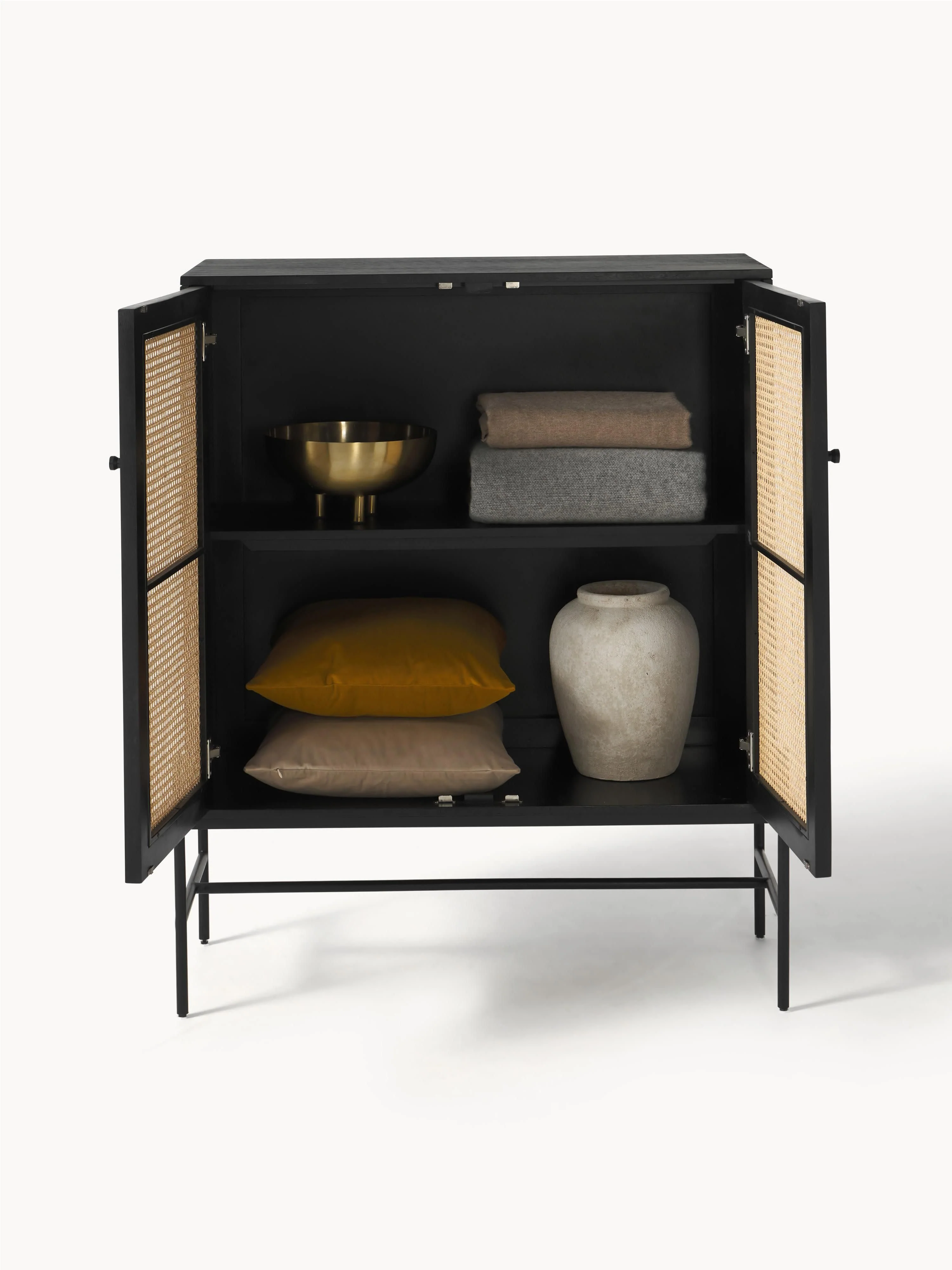 Highboard Vienna met Weens weefsel