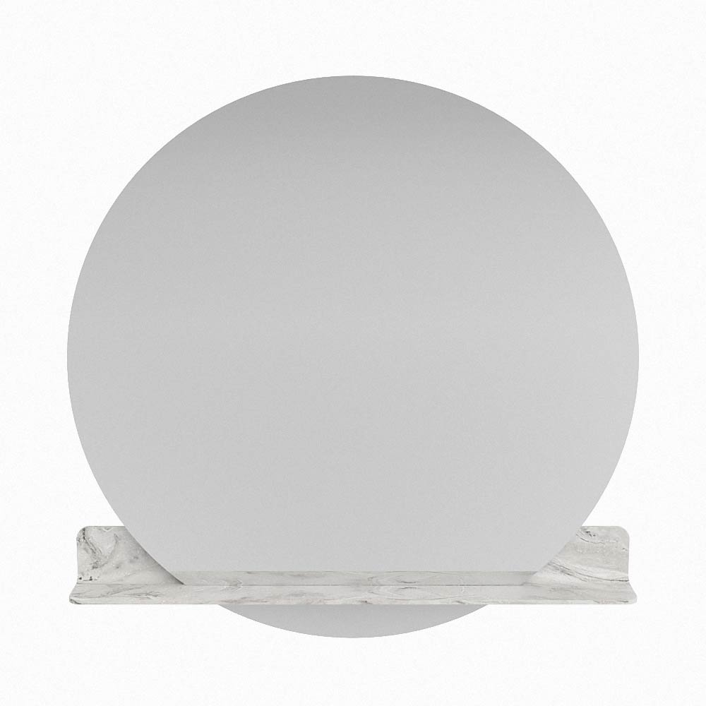 Mondiaz Spot spiegel rond Ø110cm met planchet glace