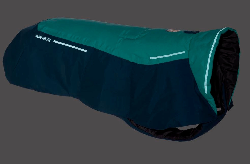Ruffwear Vert Hundejacke wasserdicht XS 43–56 cm Aurora Teal