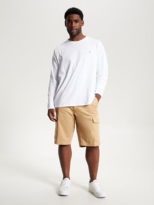 Shorts cargo de sarja da coleção Plus 1985