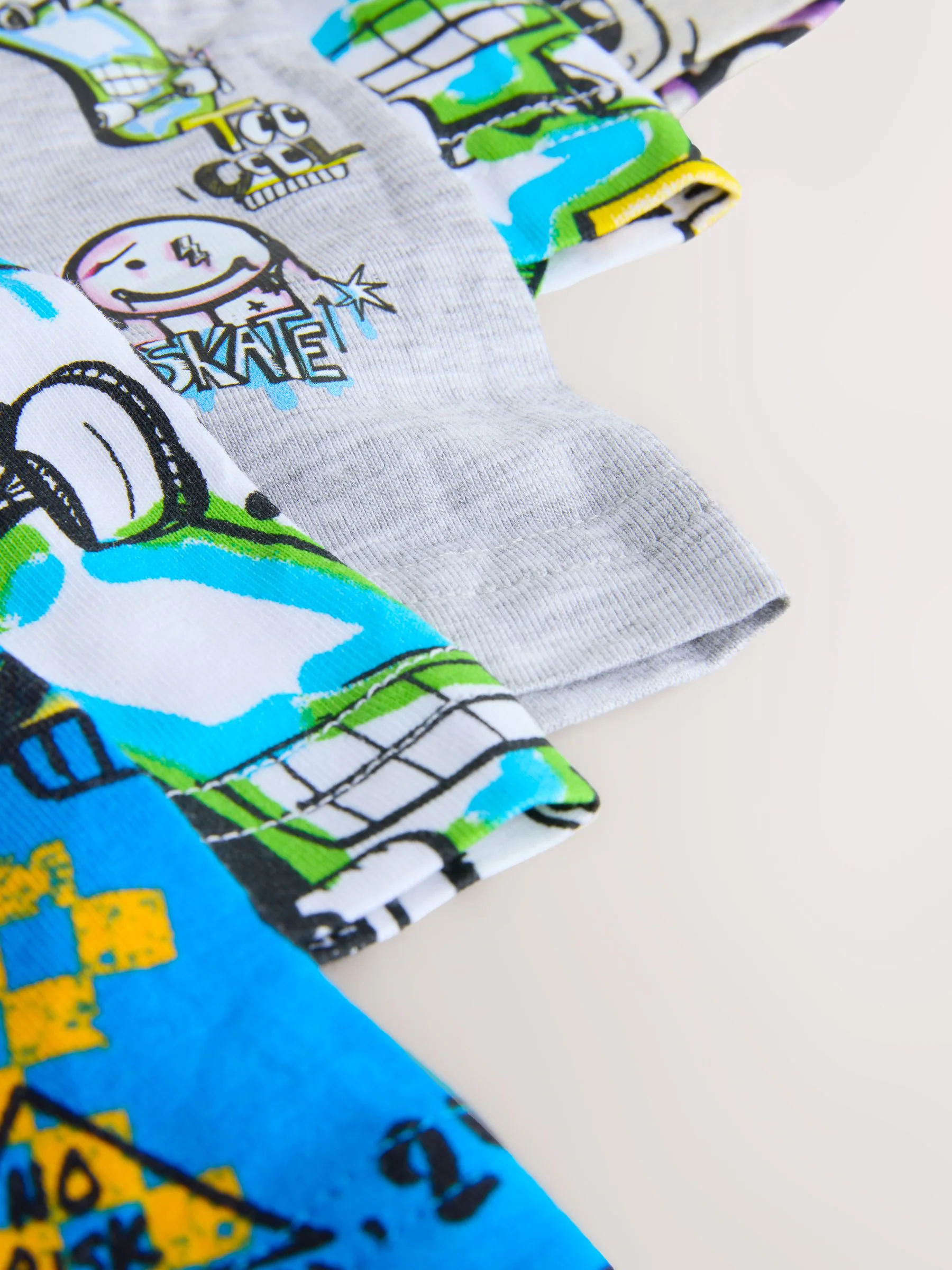 Doodle-graffitiprint - Verpakking van 5 boxershorts (1,5 - 16 jr)