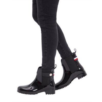 Bottines femme Ankle Rainboot With TOMMY HILFIGER