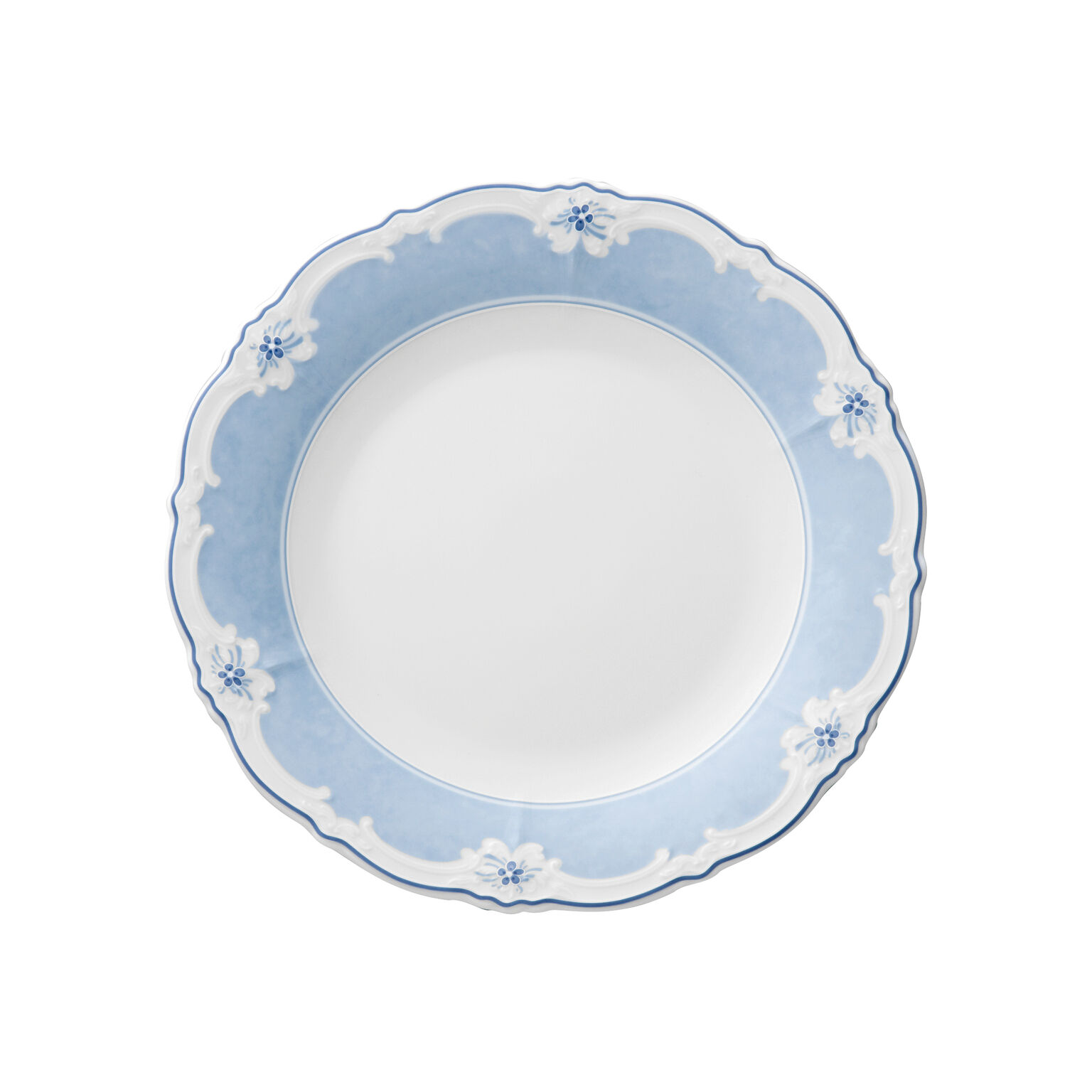 Speiseteller 25 cm Fahne
