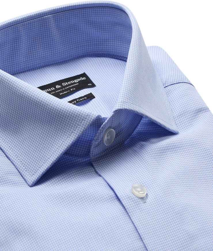 Bruun & Stengade BS Porter Modern Fit Shirt Light blue