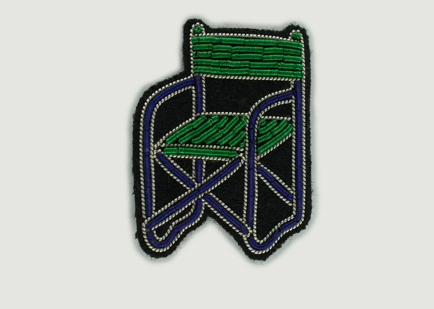 Broche Fauteuil Safari Macon & Lesquoy