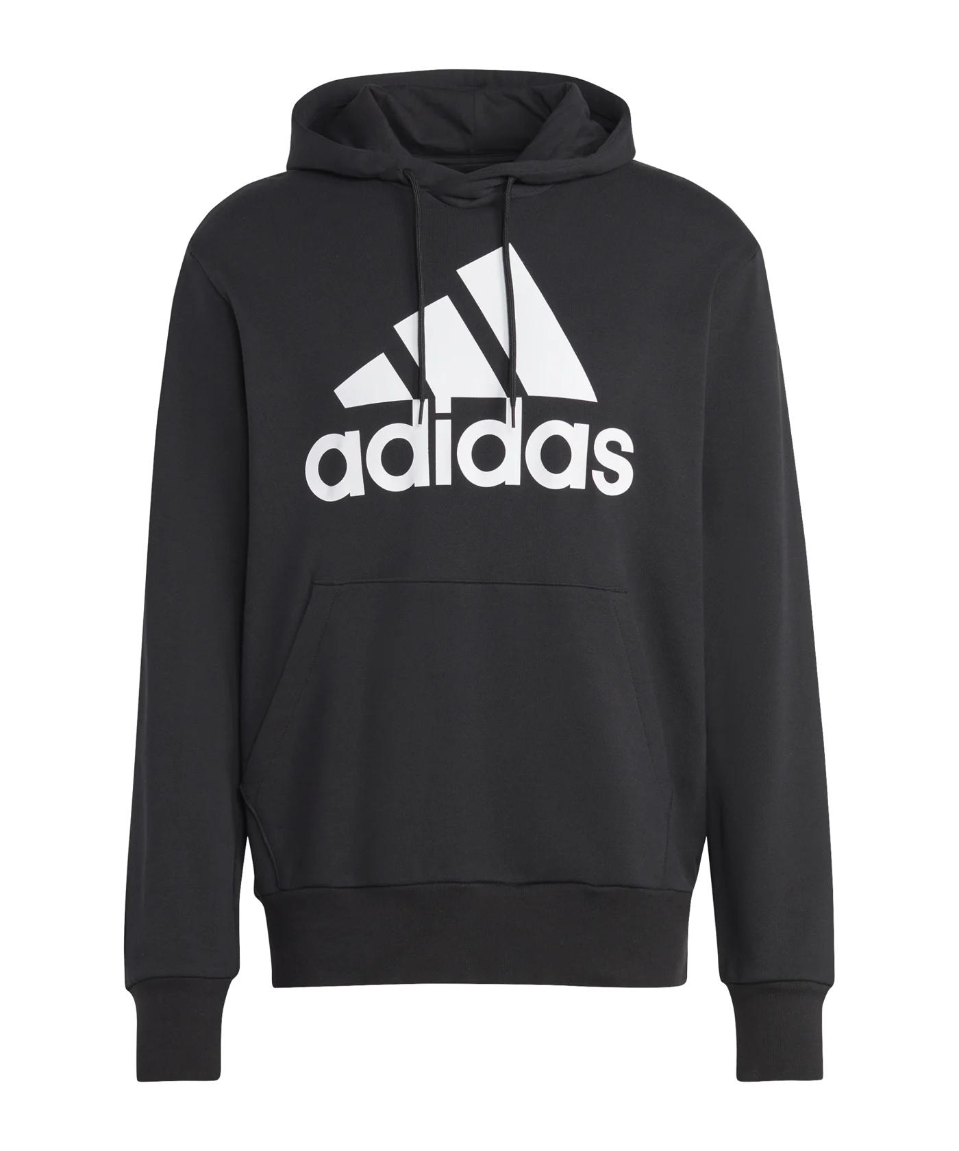 adidas Essentials French Terry Big Logo Hoodie Black