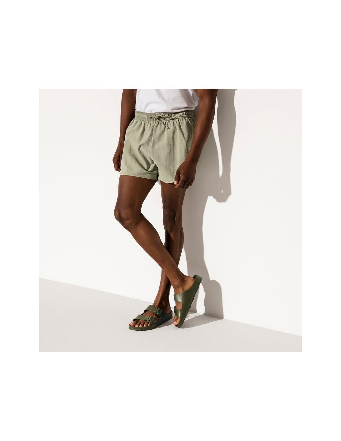 birkenstock mules femme arizona eva caoutchouc kaki