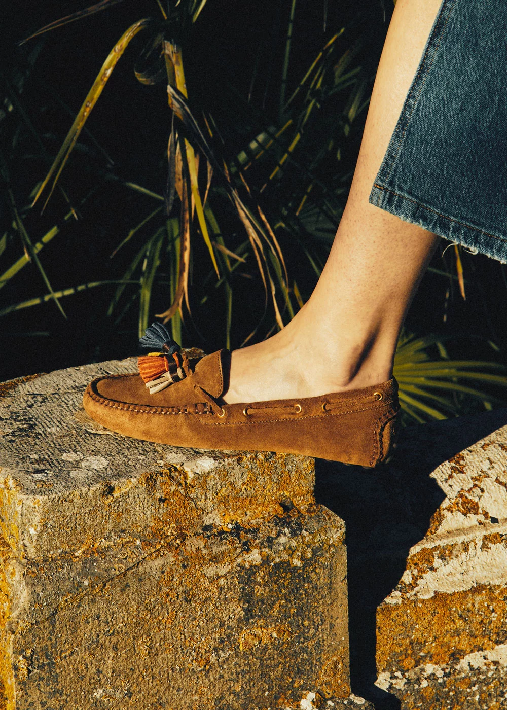 MOCASSIN TASSEL DRIVER CAPUCCINO