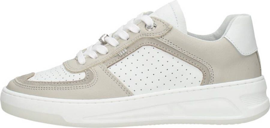Bronx Witte Lage Sneakers Old Cosmo 66425
