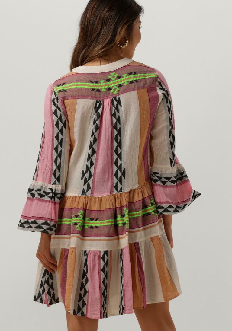 DEVOTION roze devotion mini jurk ella