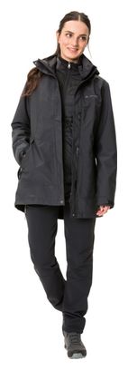 Parka 3-en-1 Femme Vaude Idris III Noir