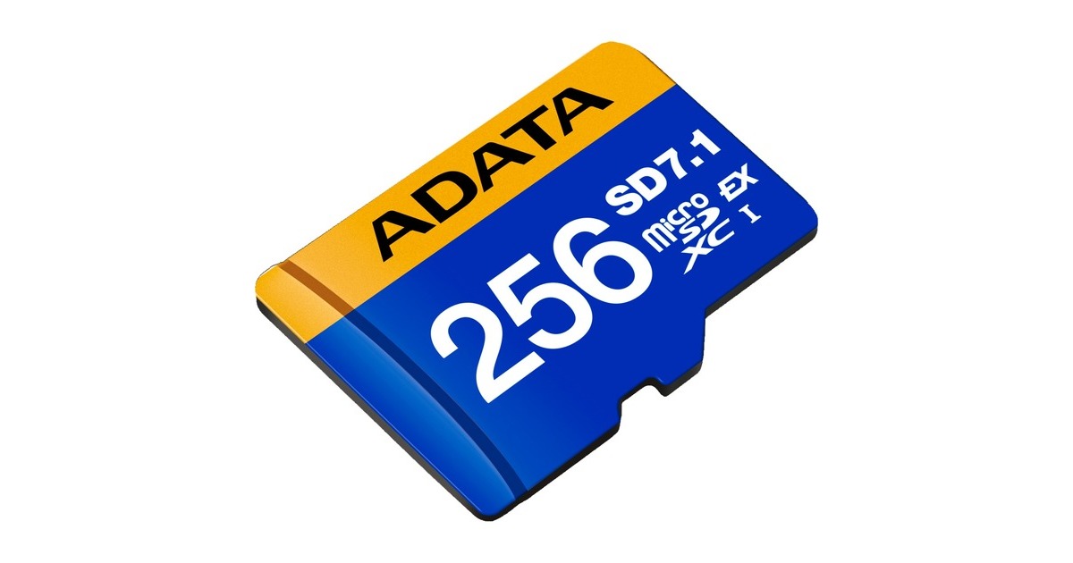 ADATAPremier Extreme microSDXC 256 GB geheugenkaart  (Blauw/geel, UHS-I U3, Class 10, V30)