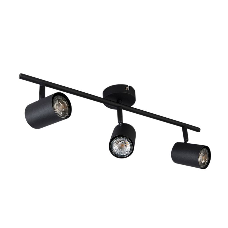 Smart spots zwart kantelbaar incl. WiFi GU10 - Jeana 3