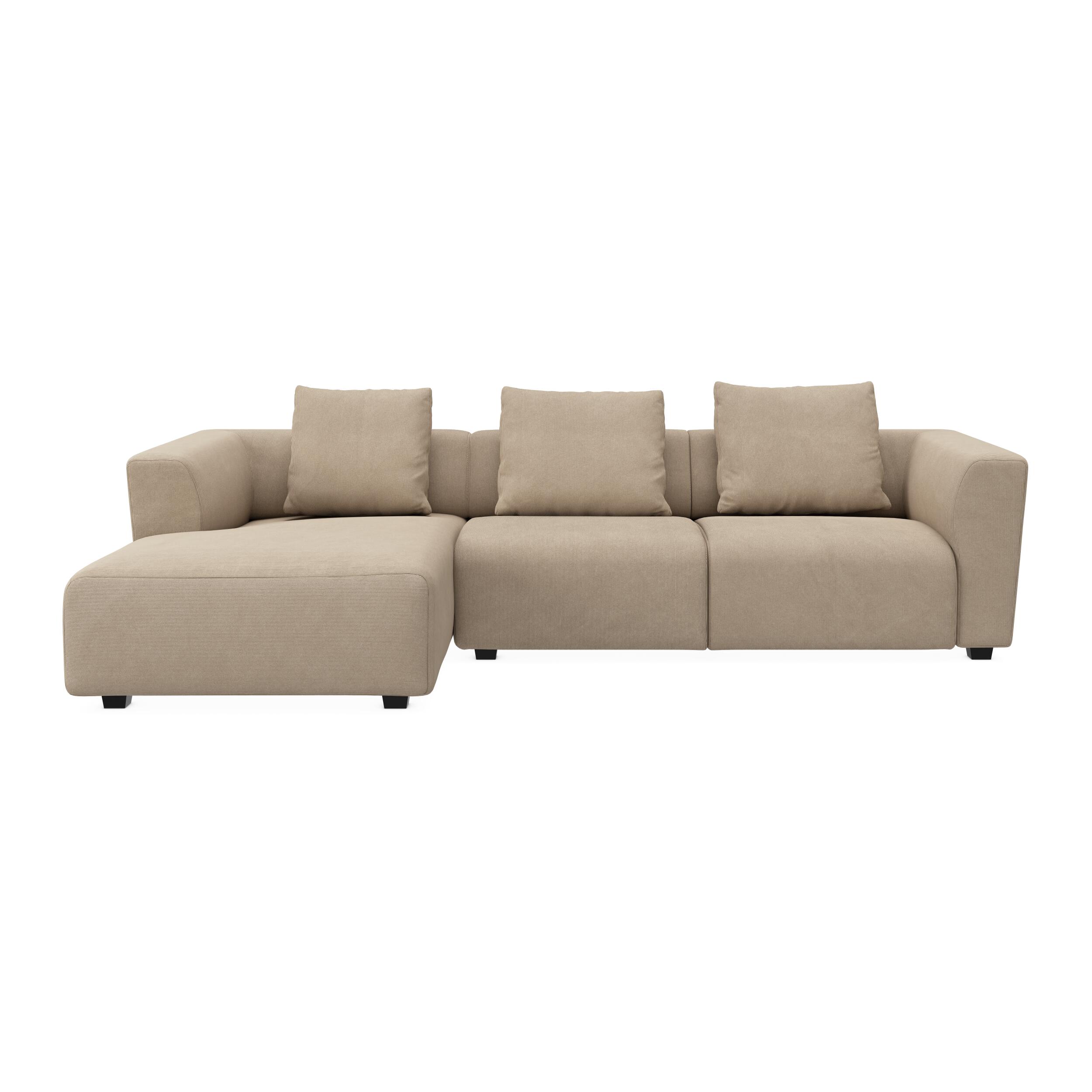 Solaro venstrevendt sofa med chaiselong