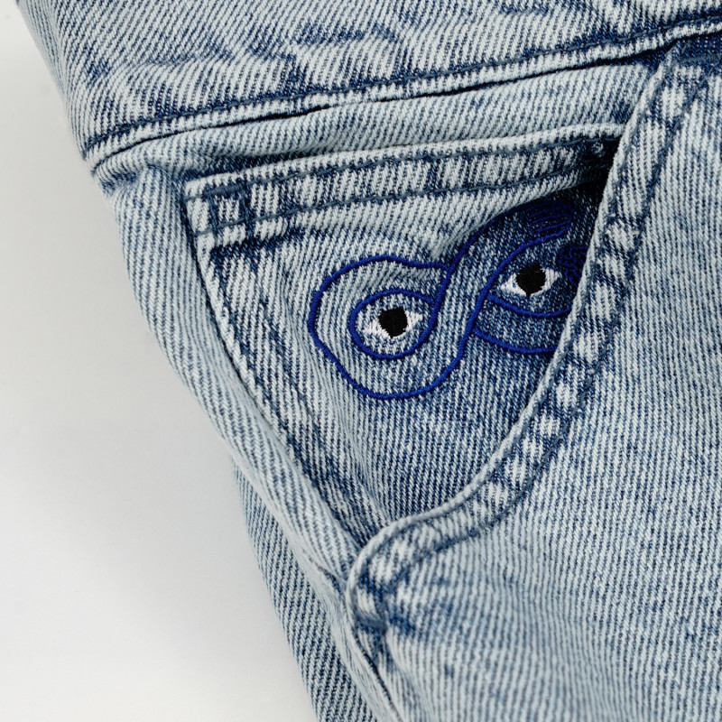 Short long en denim OG - Délavé