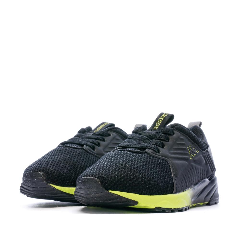 Kappa Baskets Noir/Jaune Bébé Kappa San Puerto El Inf Bb