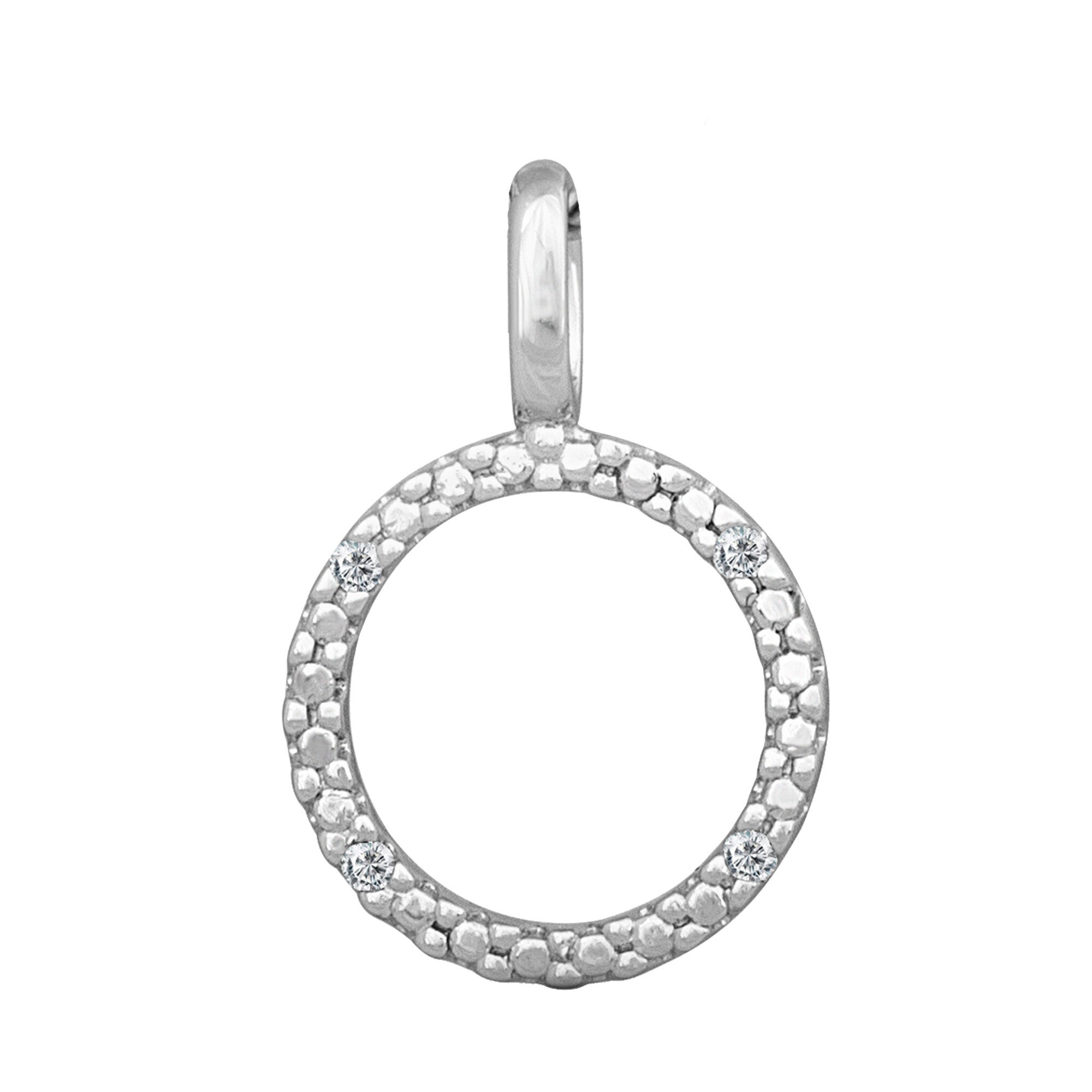 Orolino Anhänger 585 Gold mit 4x Brillant 0,02ct.
