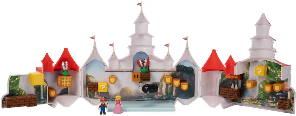 SUPER MARIO LE FILM - PLAYSET CHATEAU PEACH