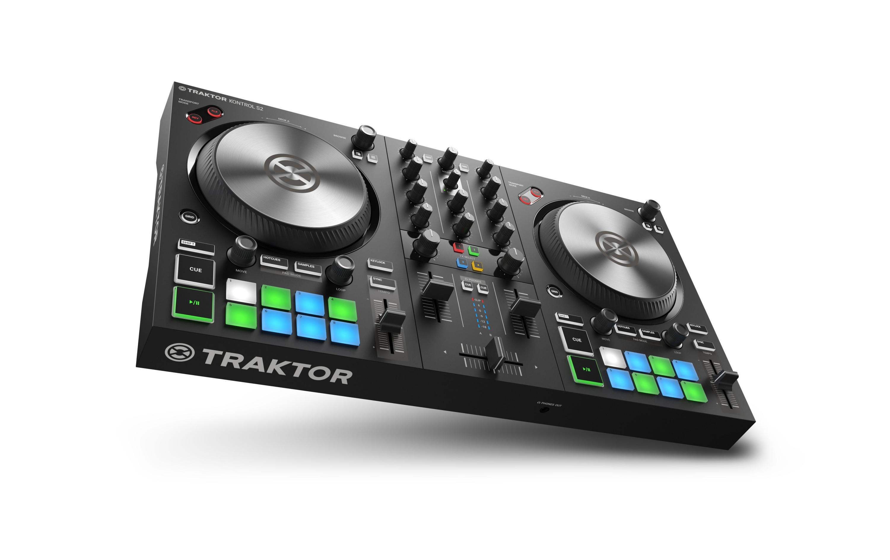 DJ-Controller Traktor Kontrol S2 MK3<br>Mobiles 2-Kanal DJ-System