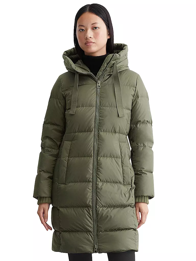 MARC O'POLO Steppmantel olive