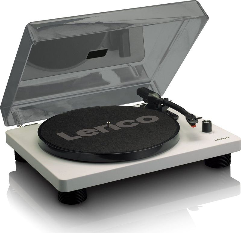 Lenco - LS-50 - Platenspeler - Grijs - Inclusief Ingebouwde Speakers