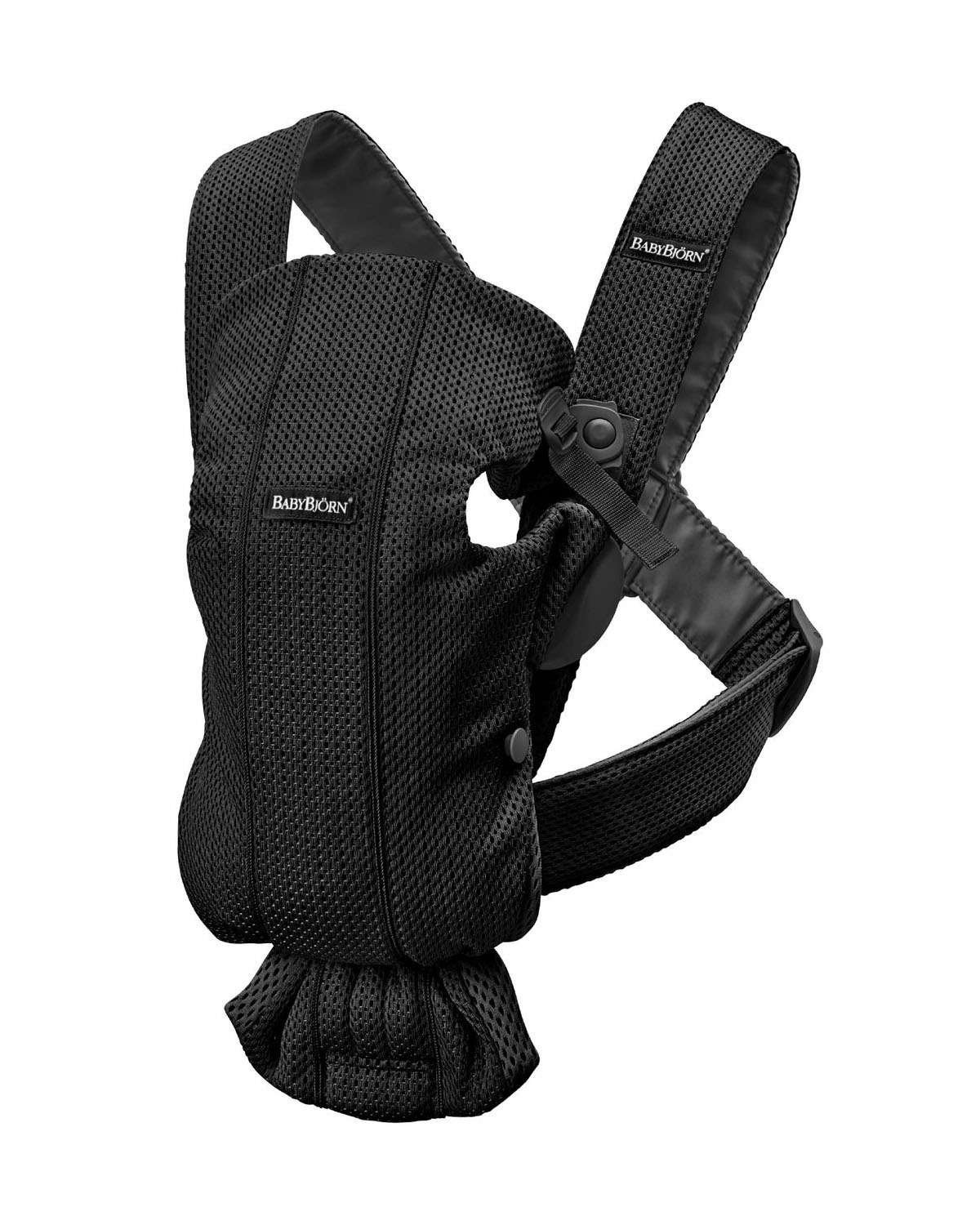 Mini Bæresele Nyfødt – Ekstra Nærhet – Baby Carrier 0-12m, Black