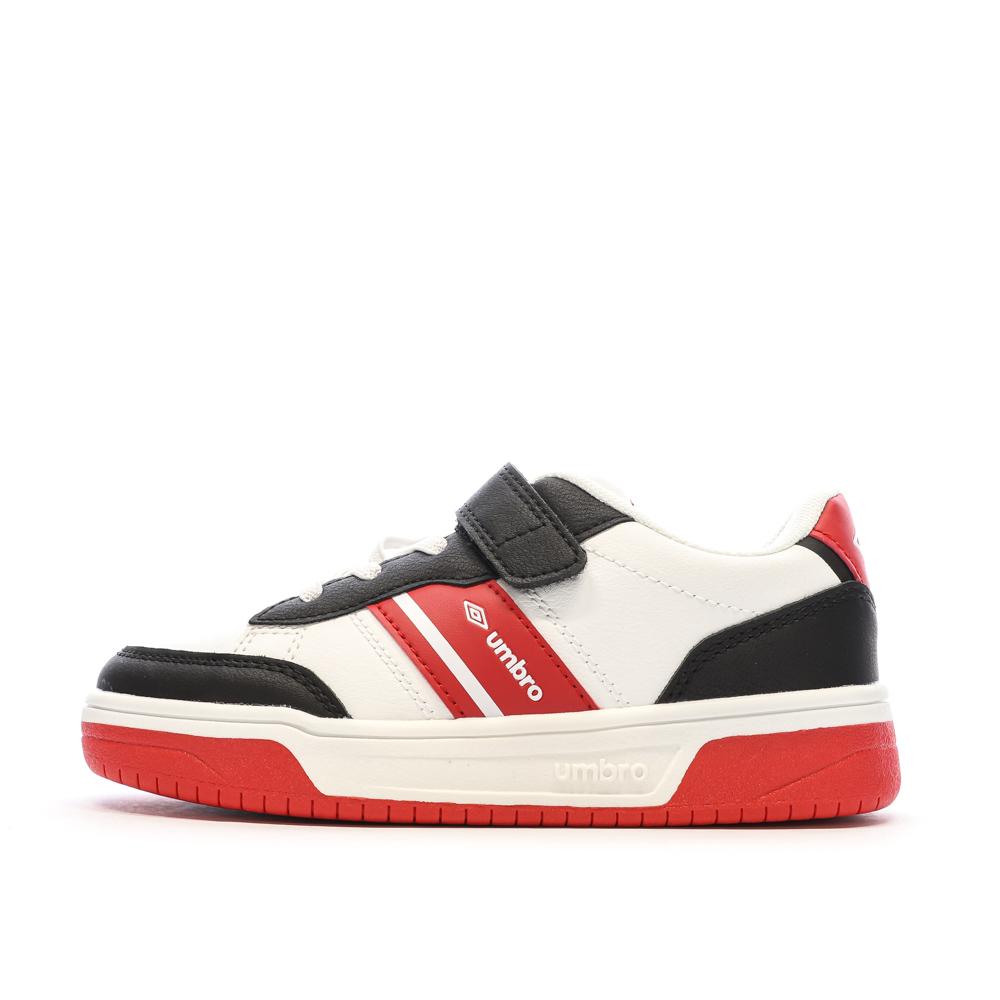 Umbro Baskets Noires/Blanches/Rouges Garçon Umbro Raffy