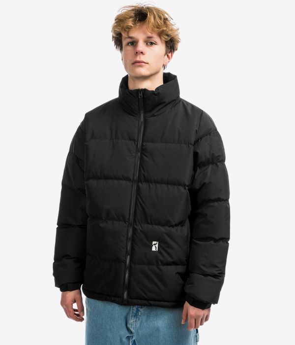Poetic Collective Puffer Jacke (black)