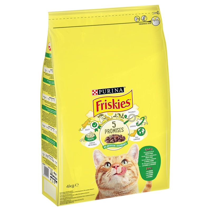 Friskies, lapin, poulet & légumes