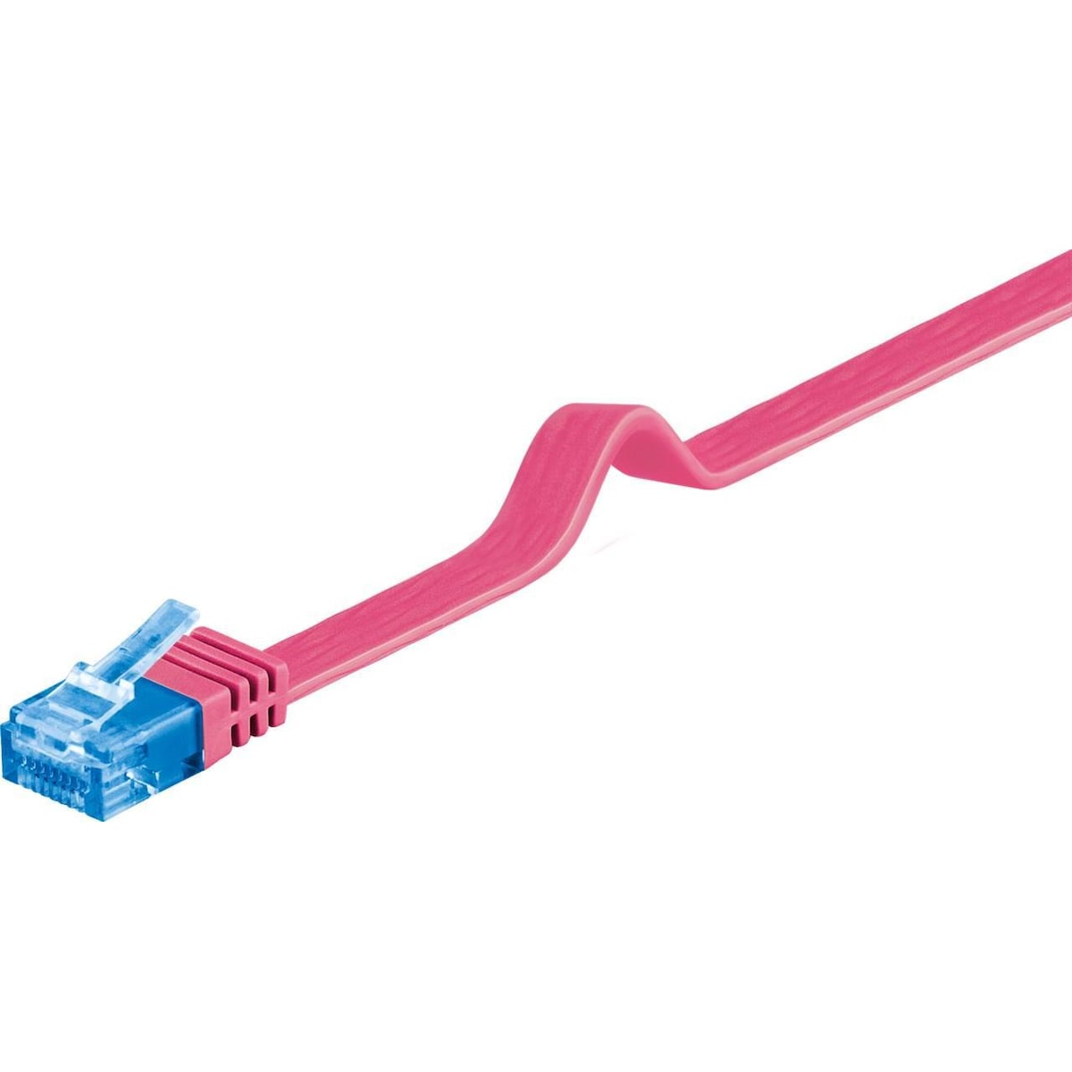 Goobay CAT 6A flat patch-kabel, U/UTP, 22477