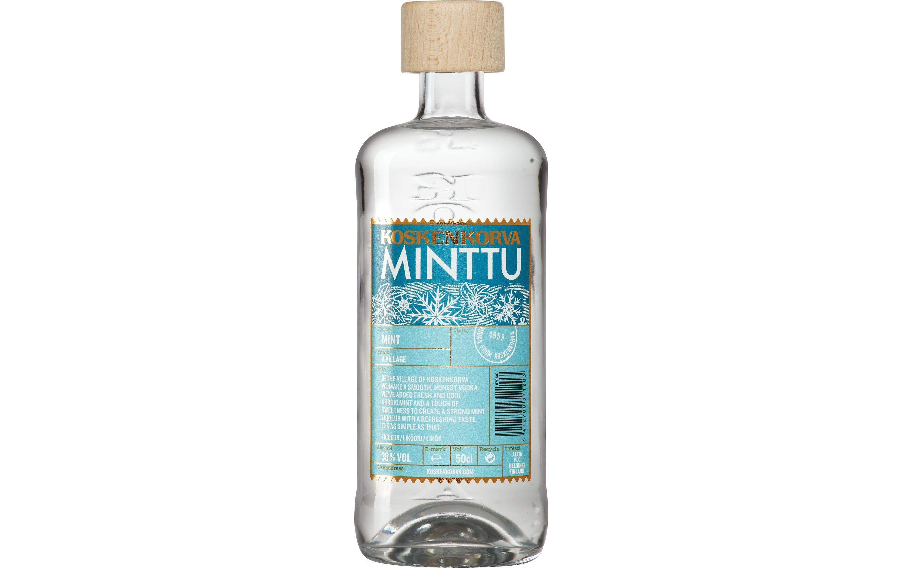 Minttu 0.7 lPfefferminzlikör aus Finnland