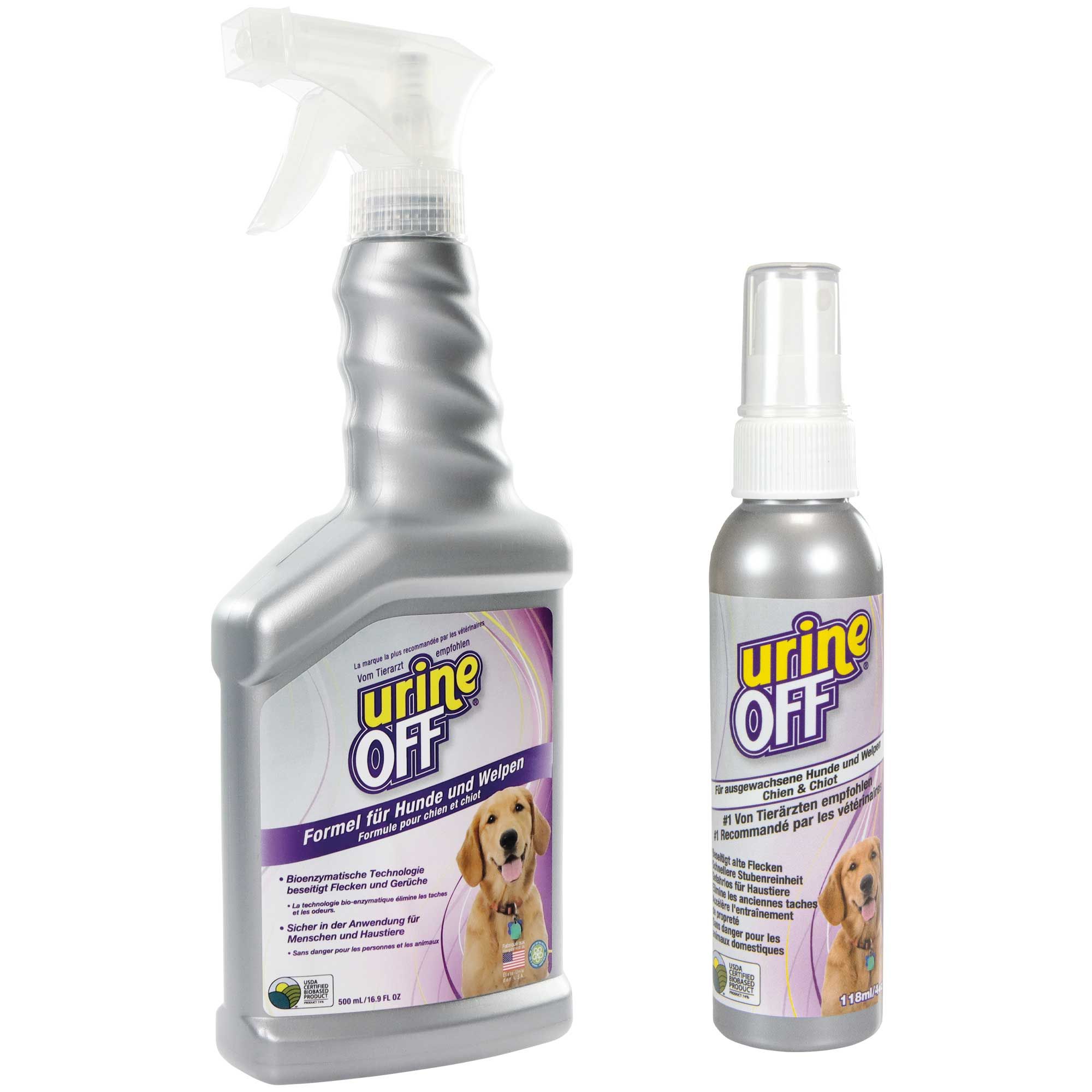 Urine off - gegen das Markieren im Haus - für ausgewachsene Hunde und Welpen