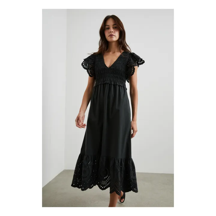 Rails Robe Clementine Broderies | Noir