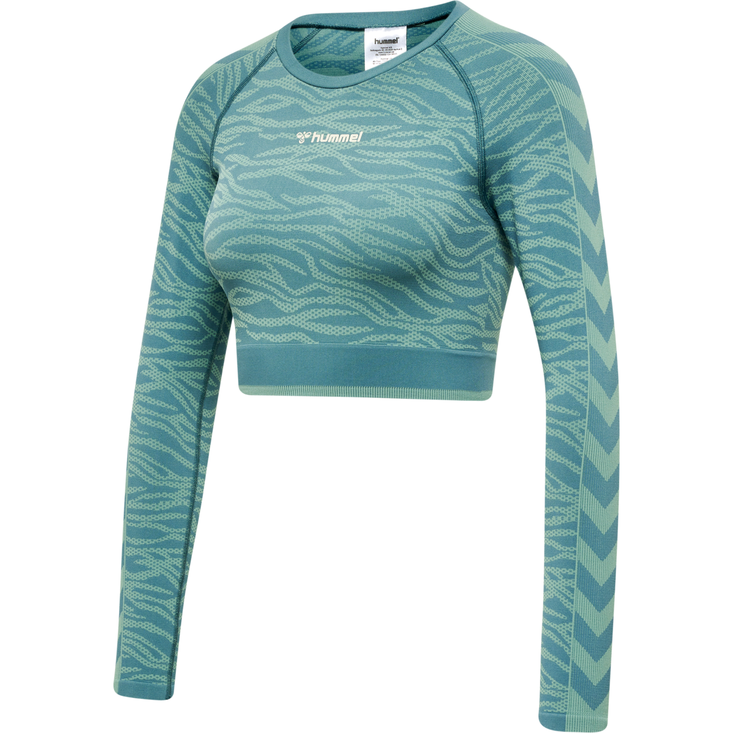 hmlMT SAGA SEAMLESS CROP T-SHIRT LS