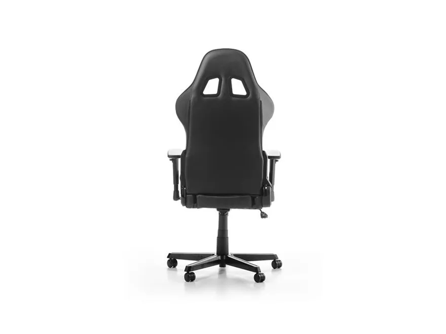 DXRacer Formula Series F08-N - Stol - armstøtter - T-formet - drejeled - polyuretan-læder - sort