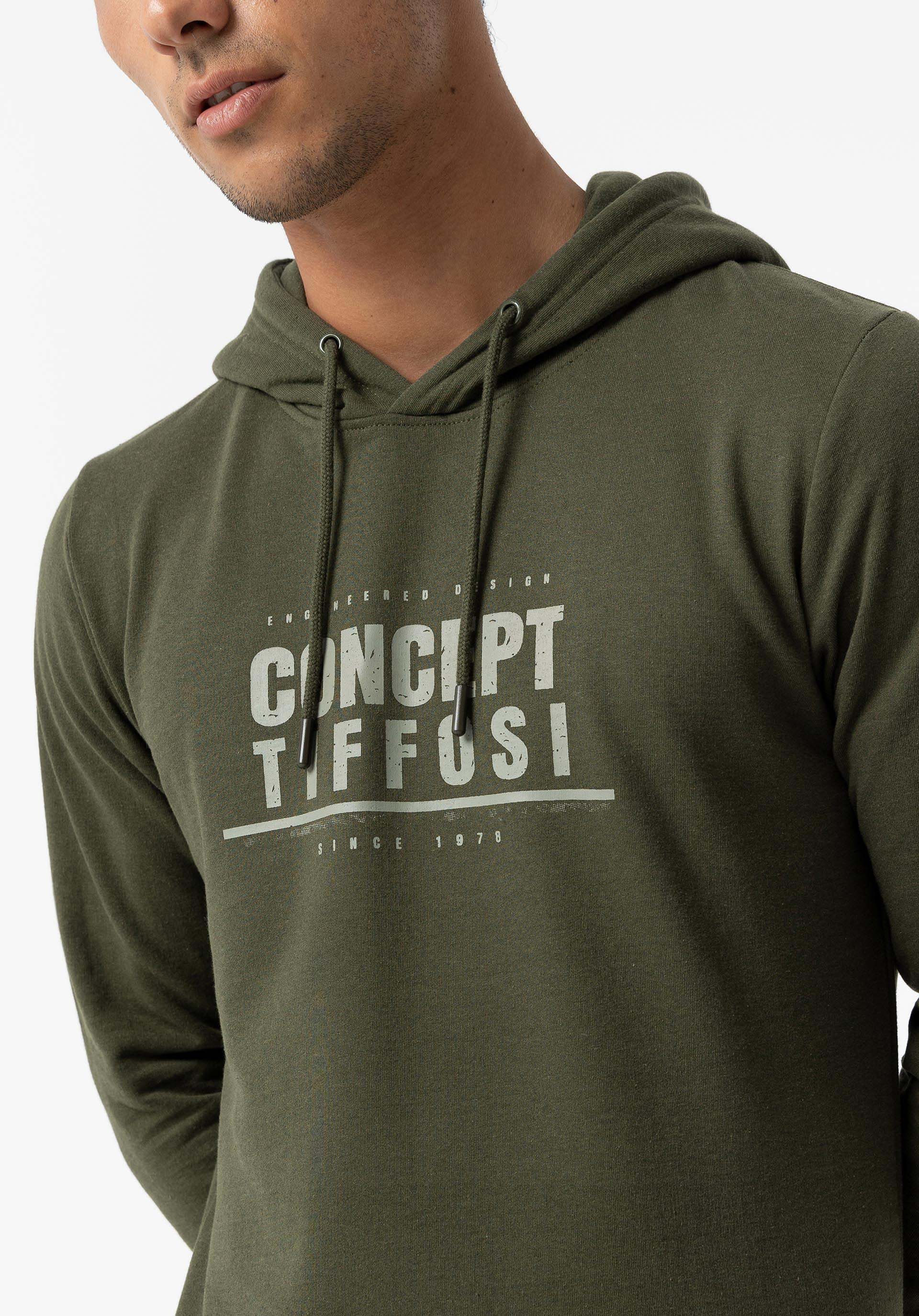 Hoodie com Estampado Frontal