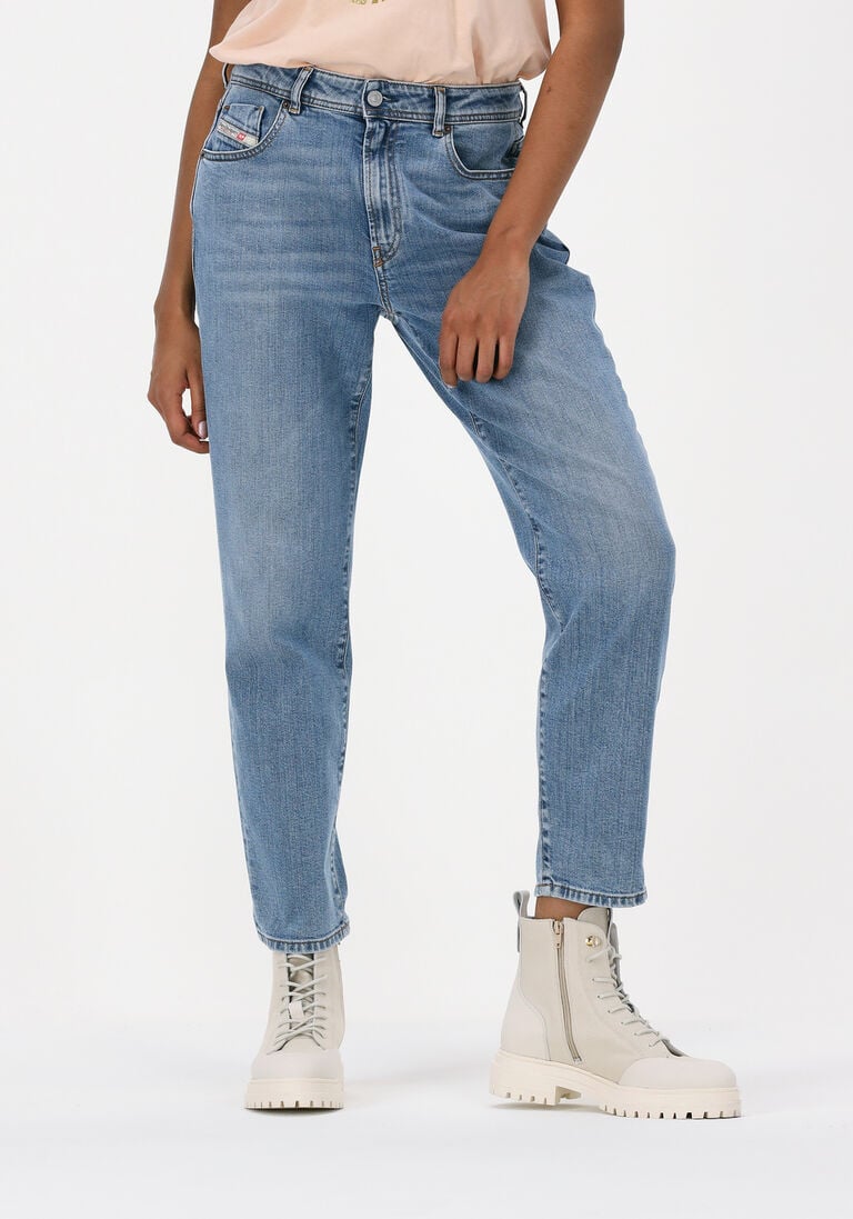 DIESEL lichtblauwe diesel straight leg jeans 2004 d-joy