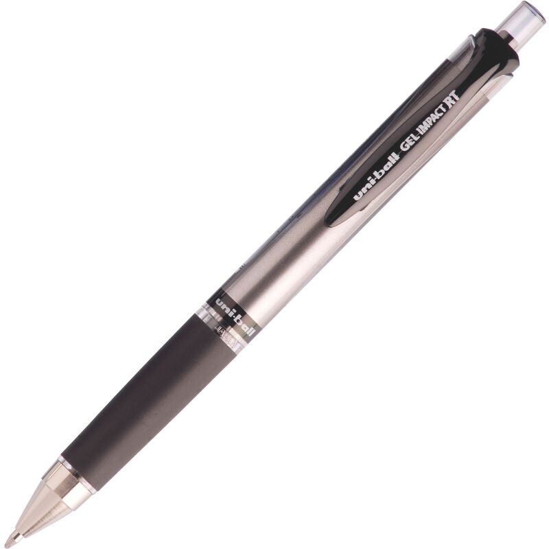 Stylo roller Uni Ball Signo Gel Impact rétractable pointe 1 mm - écriture large