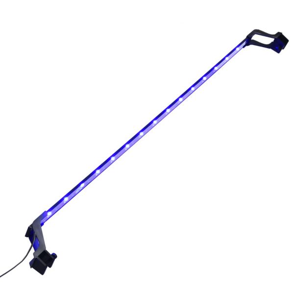 Lâmpada de Aquário LED com Braçadeiras 115-130 cm Azul e Branco - 50956