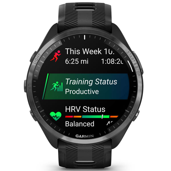 Montre cardio GPS GARMIN FORERUNNER 965 BLACK