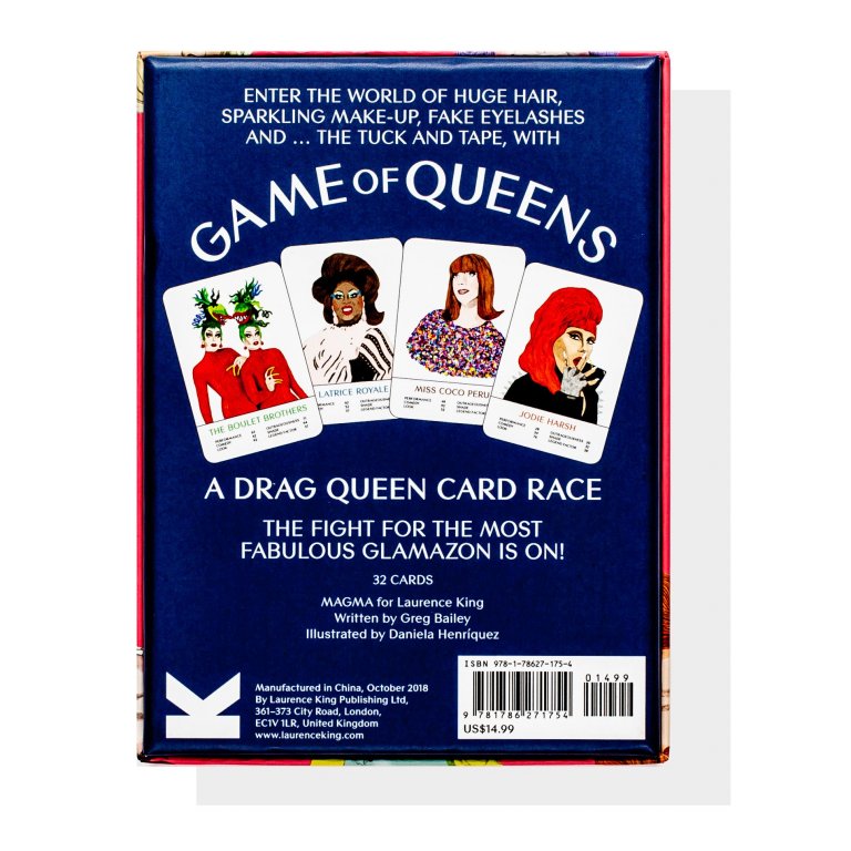 Laurence King Verlag Game of Queens Trumpfquartett